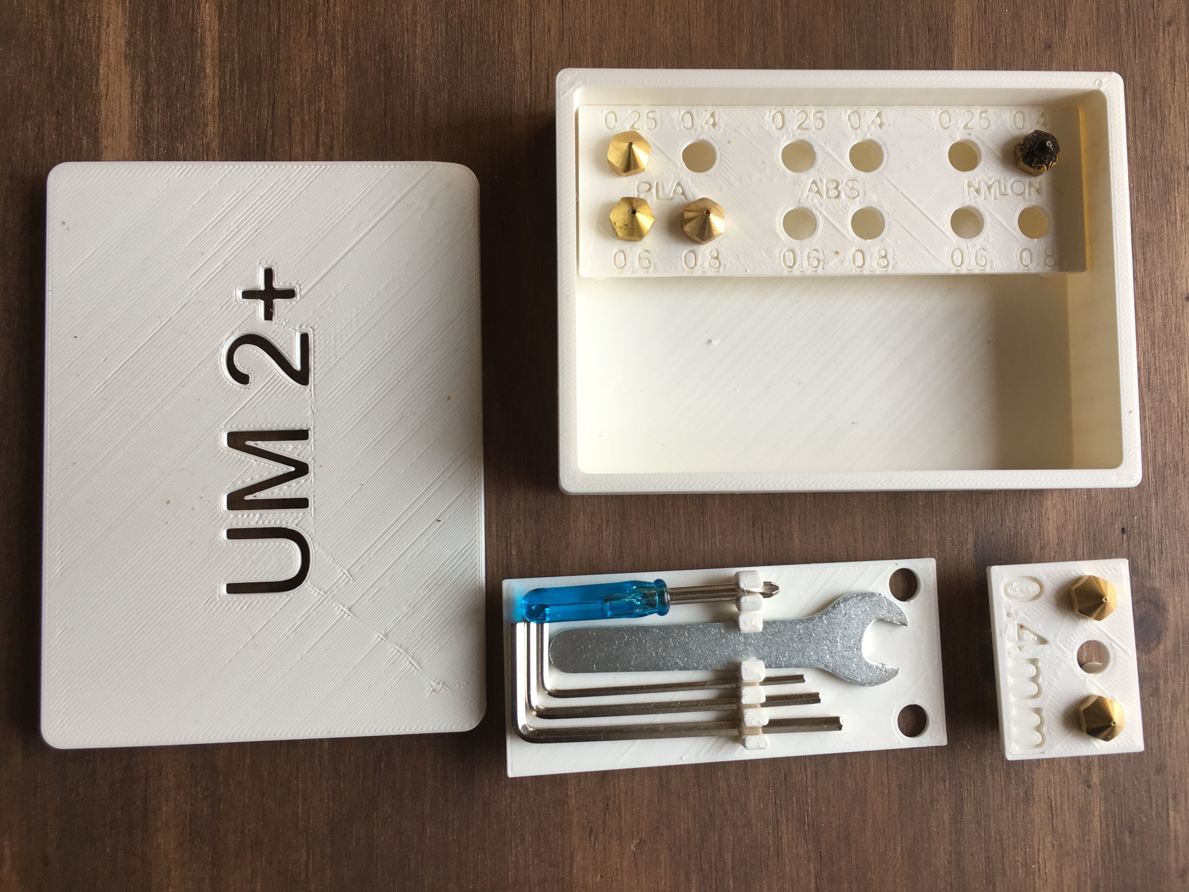 Ultimaker 2 basics organizer 3D print model_5