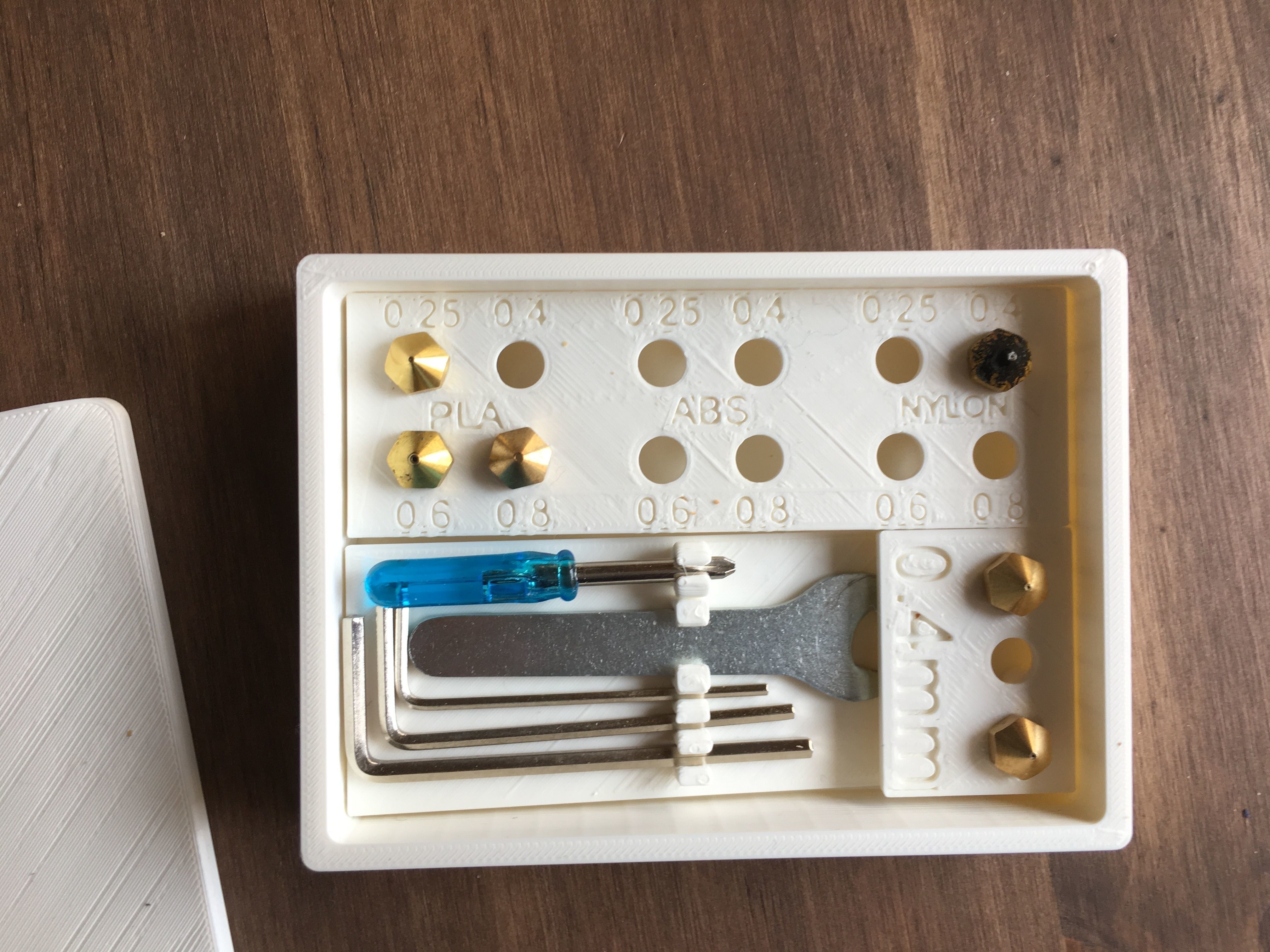 Ultimaker 2 basics organizer 3D print model_3