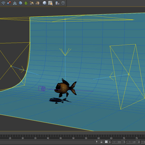 Fish cartoon 3D model_14