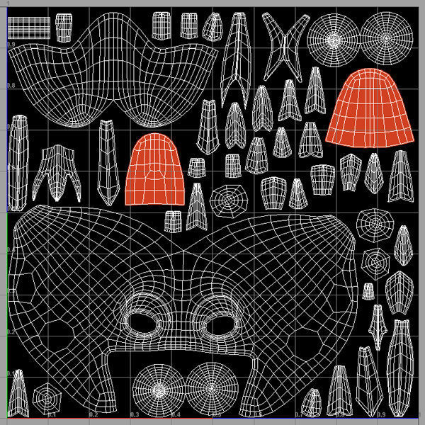 Fish cartoon 3D model_10