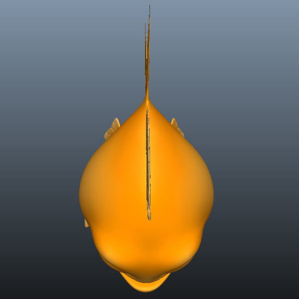 Fish cartoon 3D model_11