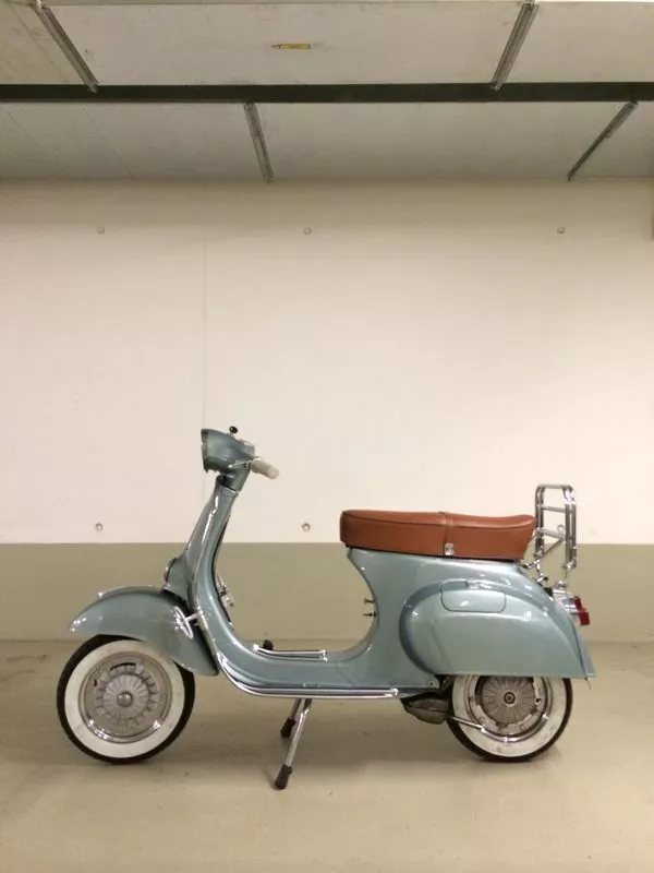 Retro scooter Vespa for 3D Printer 3D print model