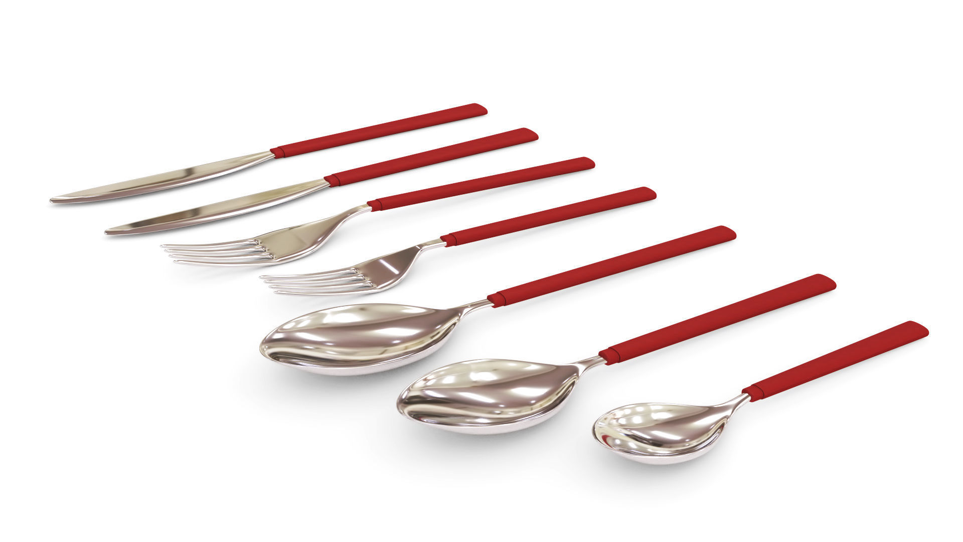 Large Tableware Collection 3D model_24