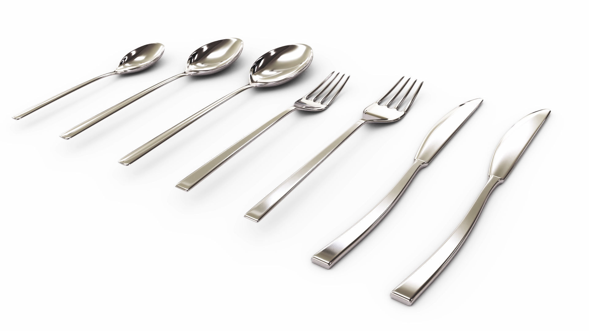 Large Tableware Collection 3D model_22