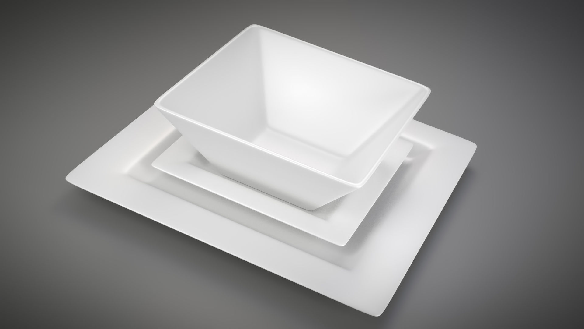 Large Tableware Collection 3D model_10
