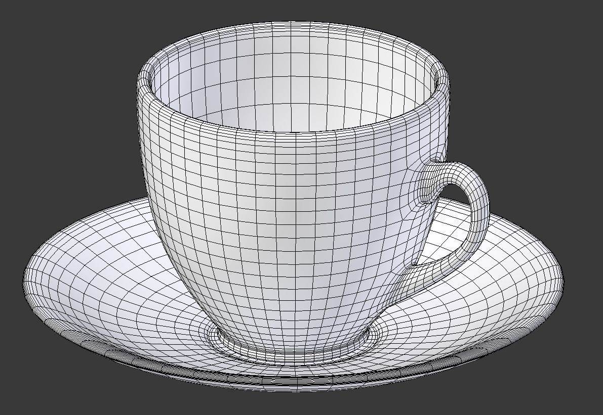 Large Tableware Collection 3D model_46