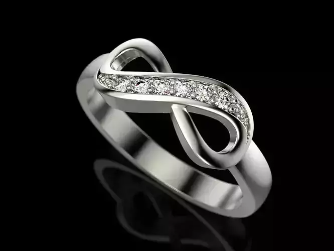 Infinity Rings 3D print model