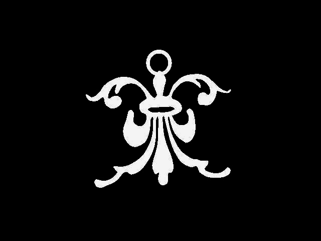Pendant fleur de lis 3D print model