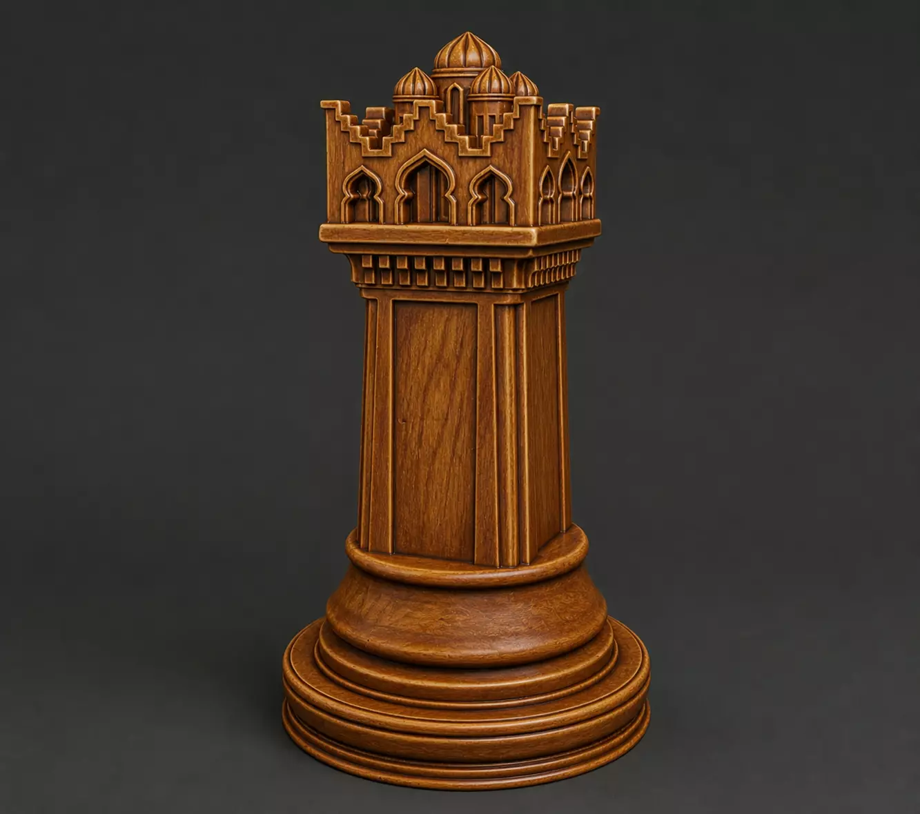 Persian Rook Chess Piece 3D print model
