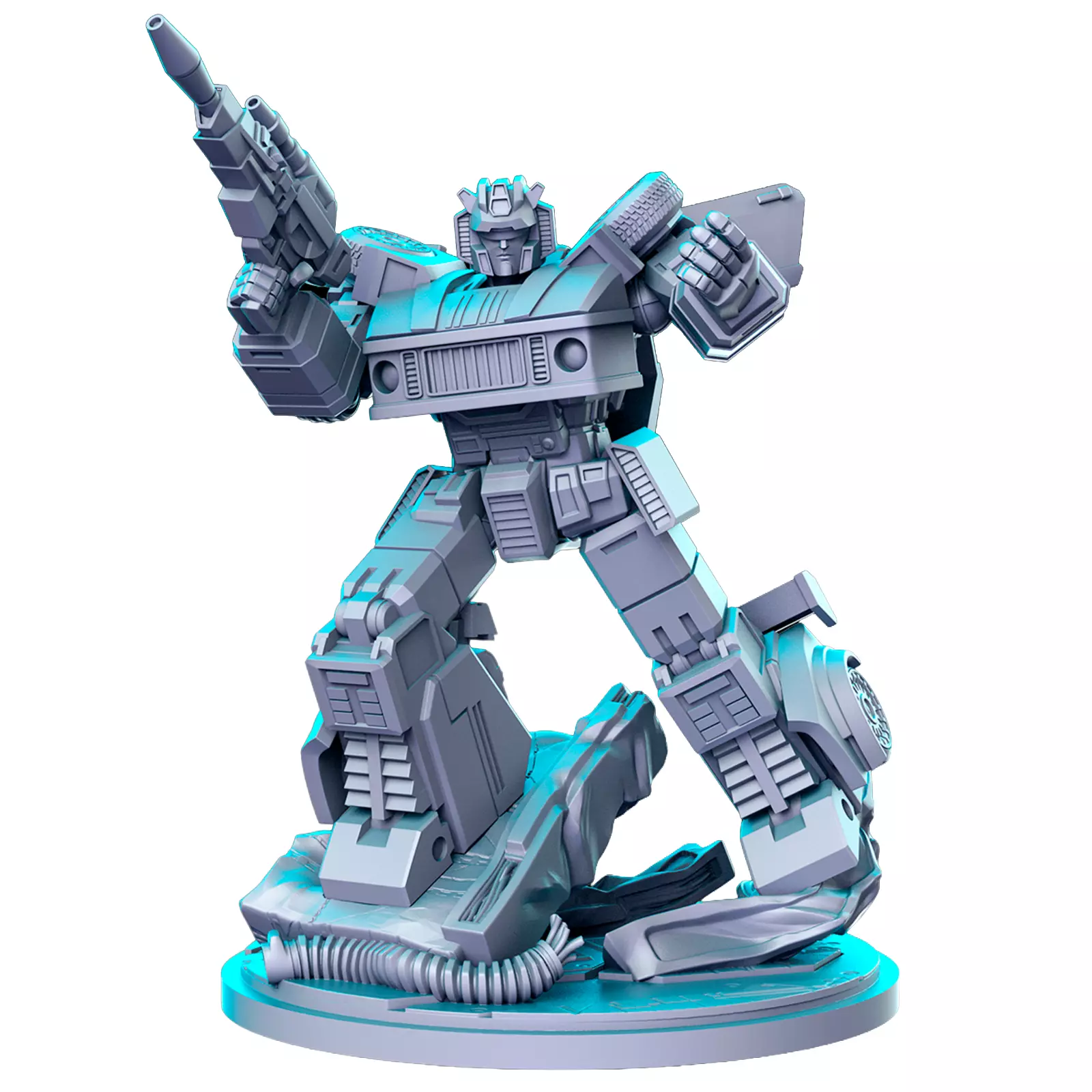 Jazz V2 3D Print STL Miniature RPG 3D print model