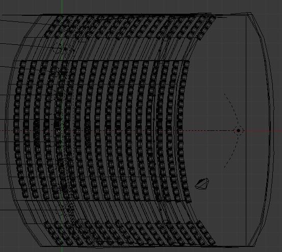 Movie Theater  VR Low-poly 3D model_4