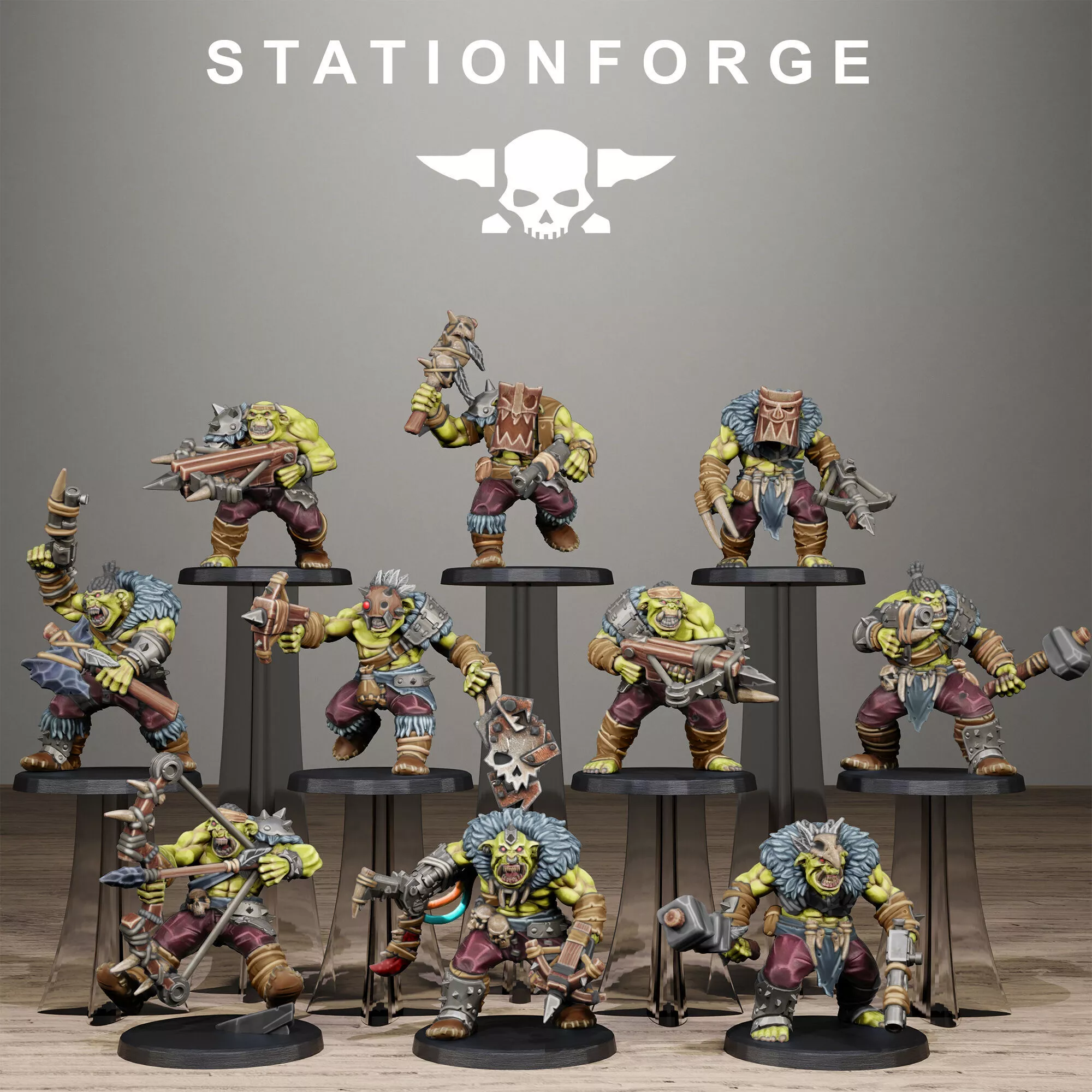 Orkaz Wild Squad 3D print model