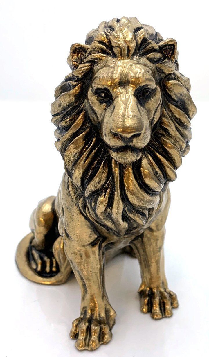 Lion Sculpture 3d print model 2 in 1 3D print model_11