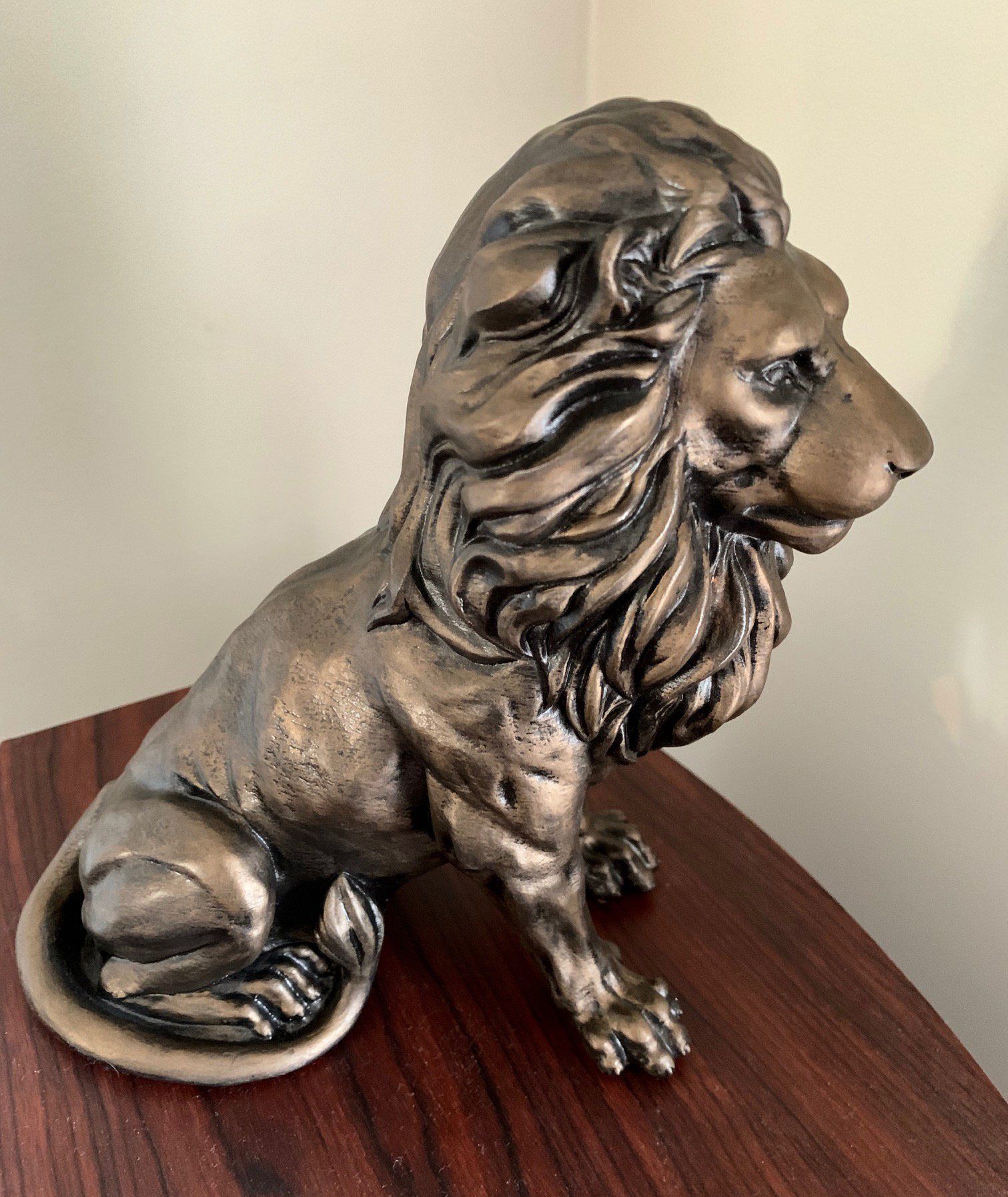 Lion Sculpture 3d print model 2 in 1 3D print model_16
