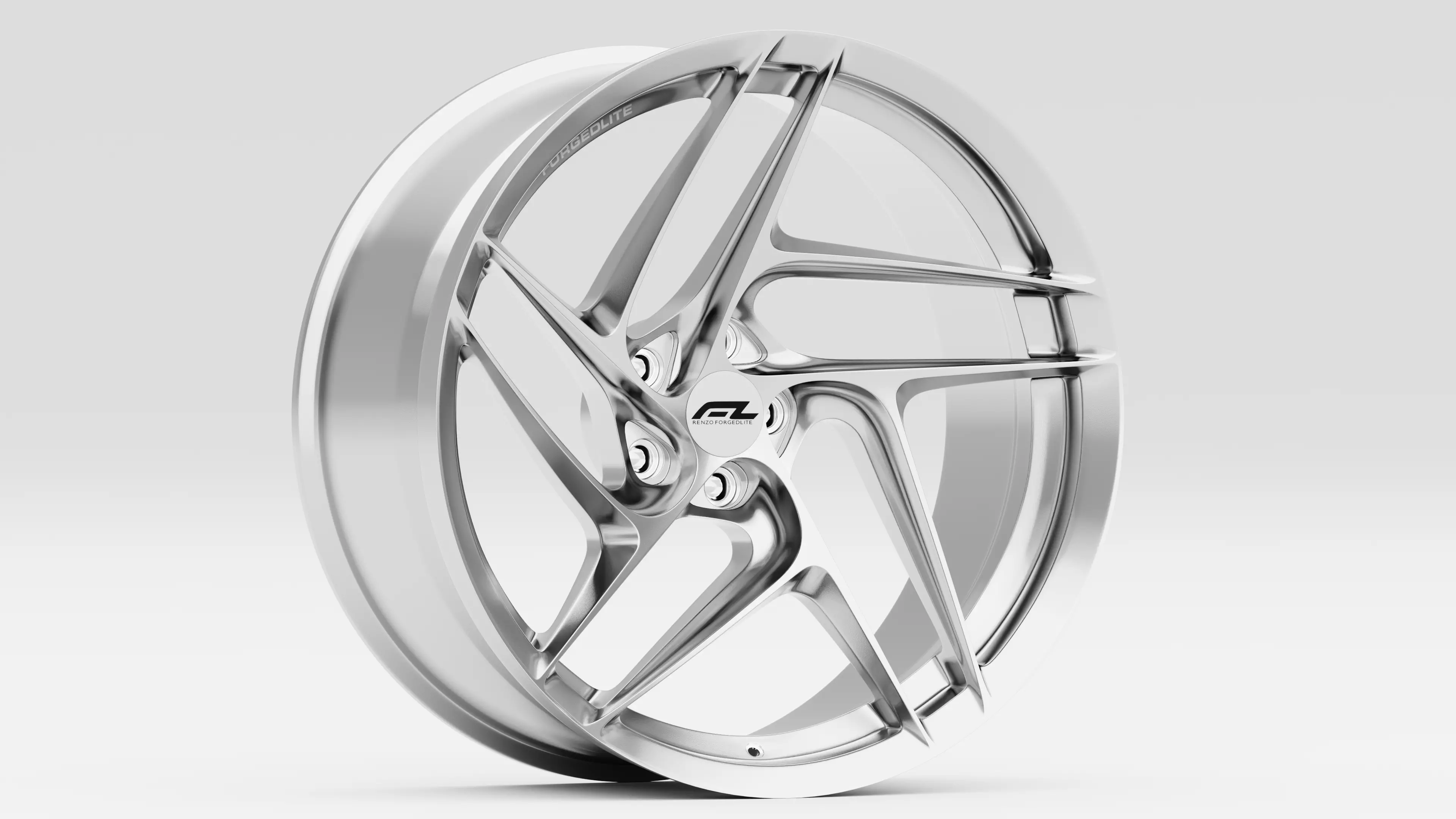 Renzo Forgedlite TD5 Rim 3D model