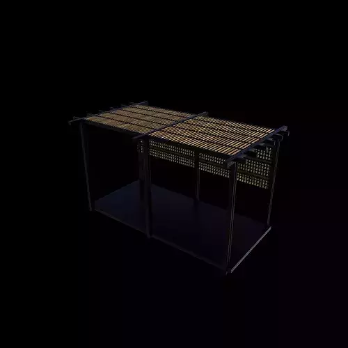 Pergola 02 3D model 5