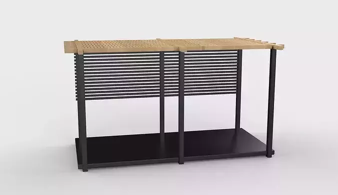 Pergola 02 3D model