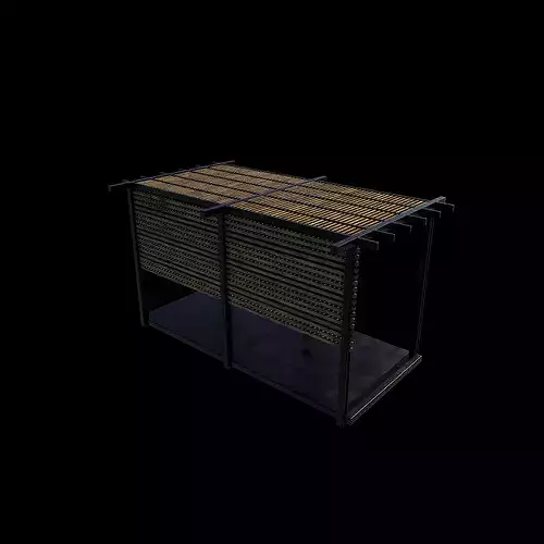 Pergola 02 3D model 7