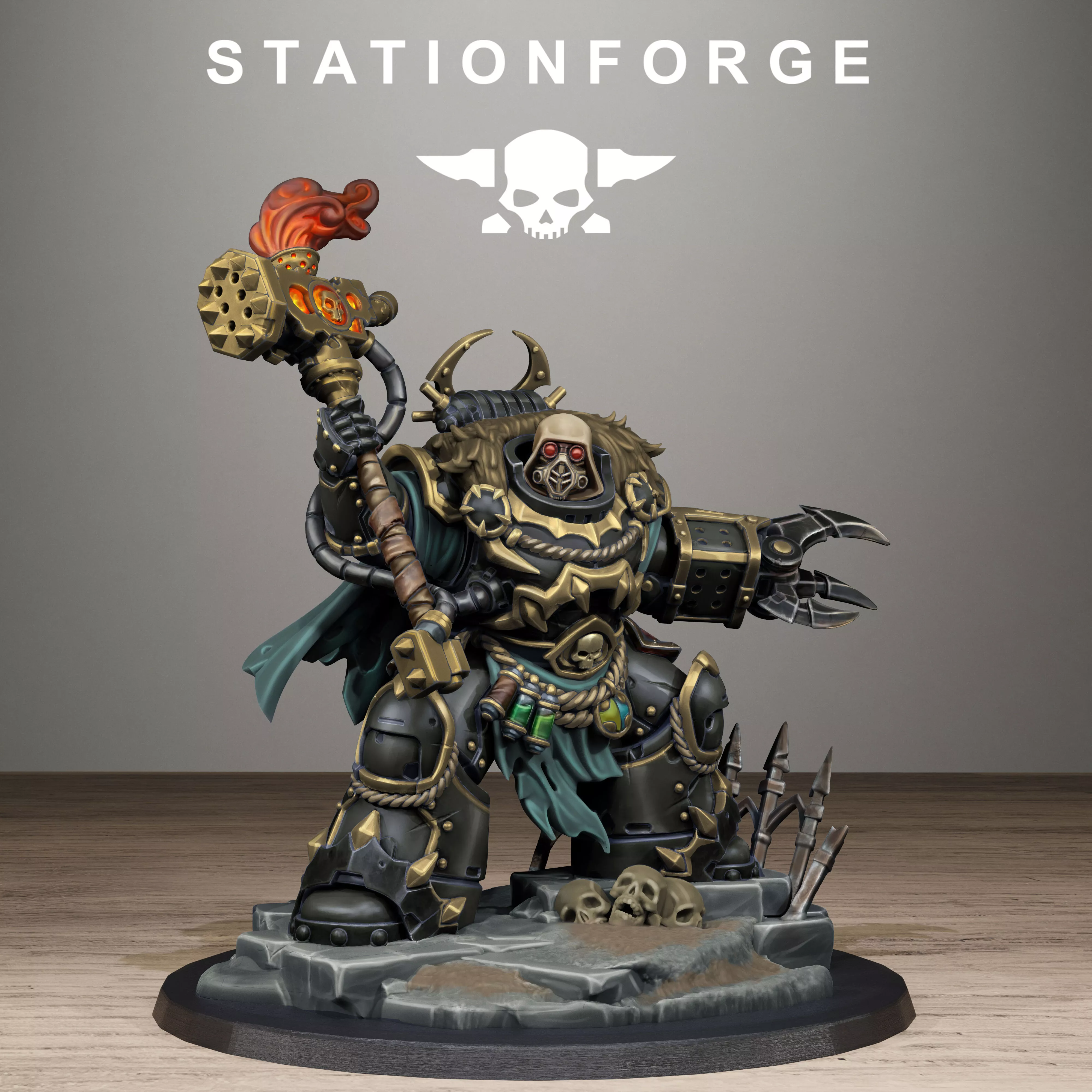 Corrupted Guard Zorvan Lord 3D print model