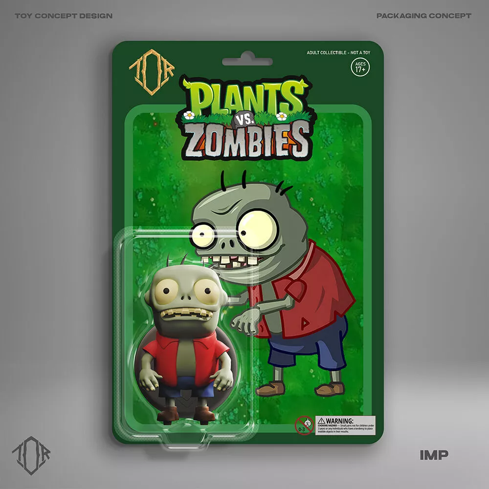 PLANTS VS ZOMBIES IMP ZOMBIE CHARACTERS 3D print model