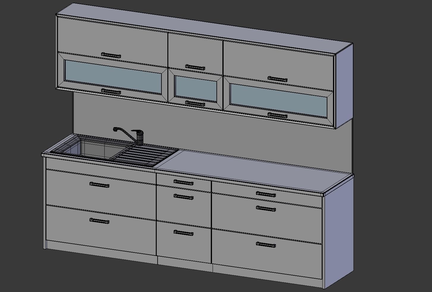 Kitchen Alexa - Small Kitchen Panel -Plus GIFT 3D model_15