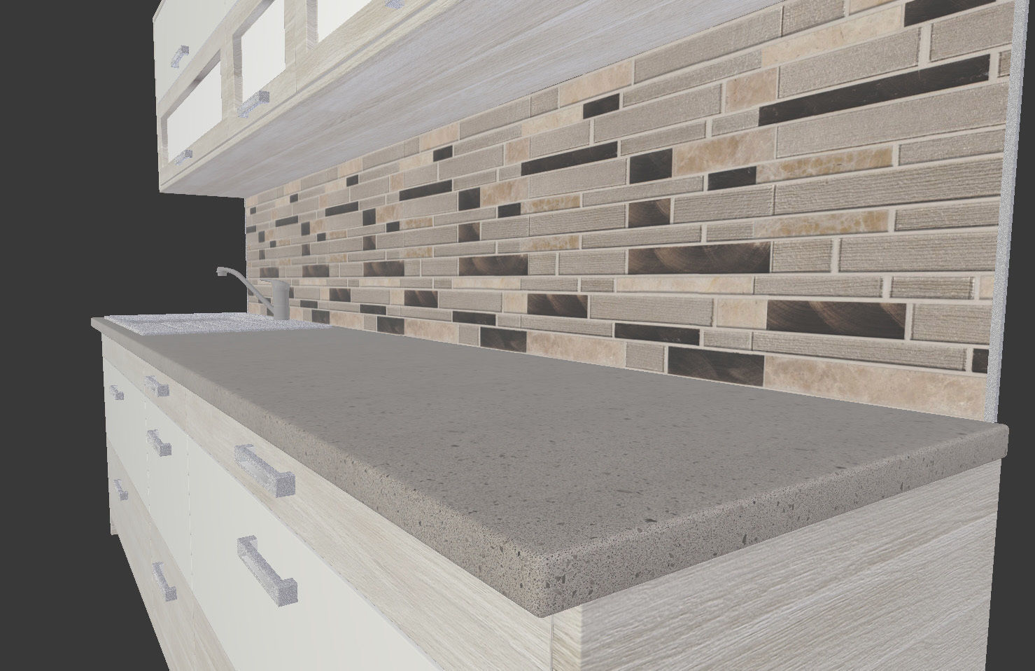 Kitchen Alexa - Small Kitchen Panel -Plus GIFT 3D model_10