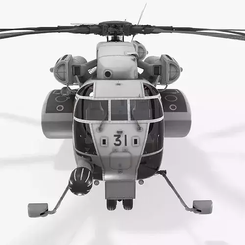 MH-53E Sea Dragon JMSDF Static --258--