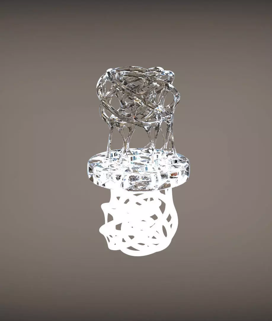 Glass House 3D model_0