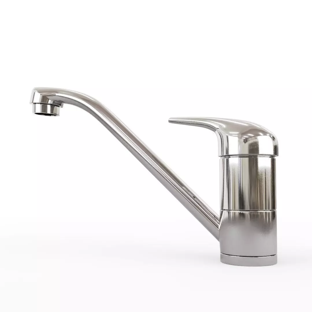 Kitchen Mixer Tap 3D model_0