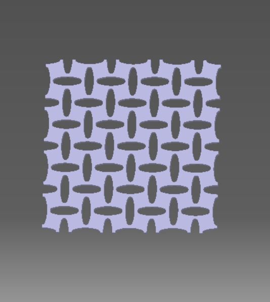 Wire mesh - bar 3D print model_1