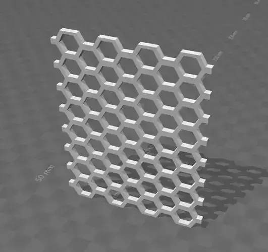 Honeycomb structure 3D print model