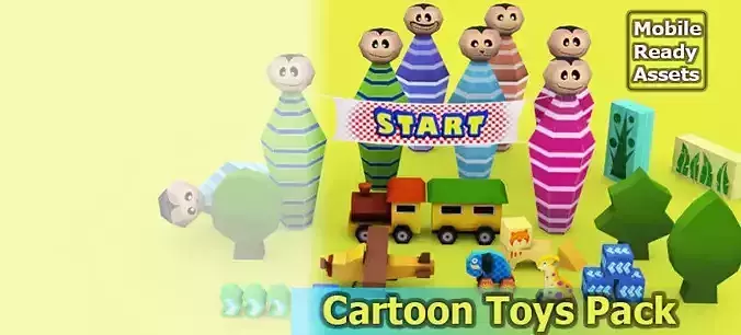 Cartoon Toys Pack