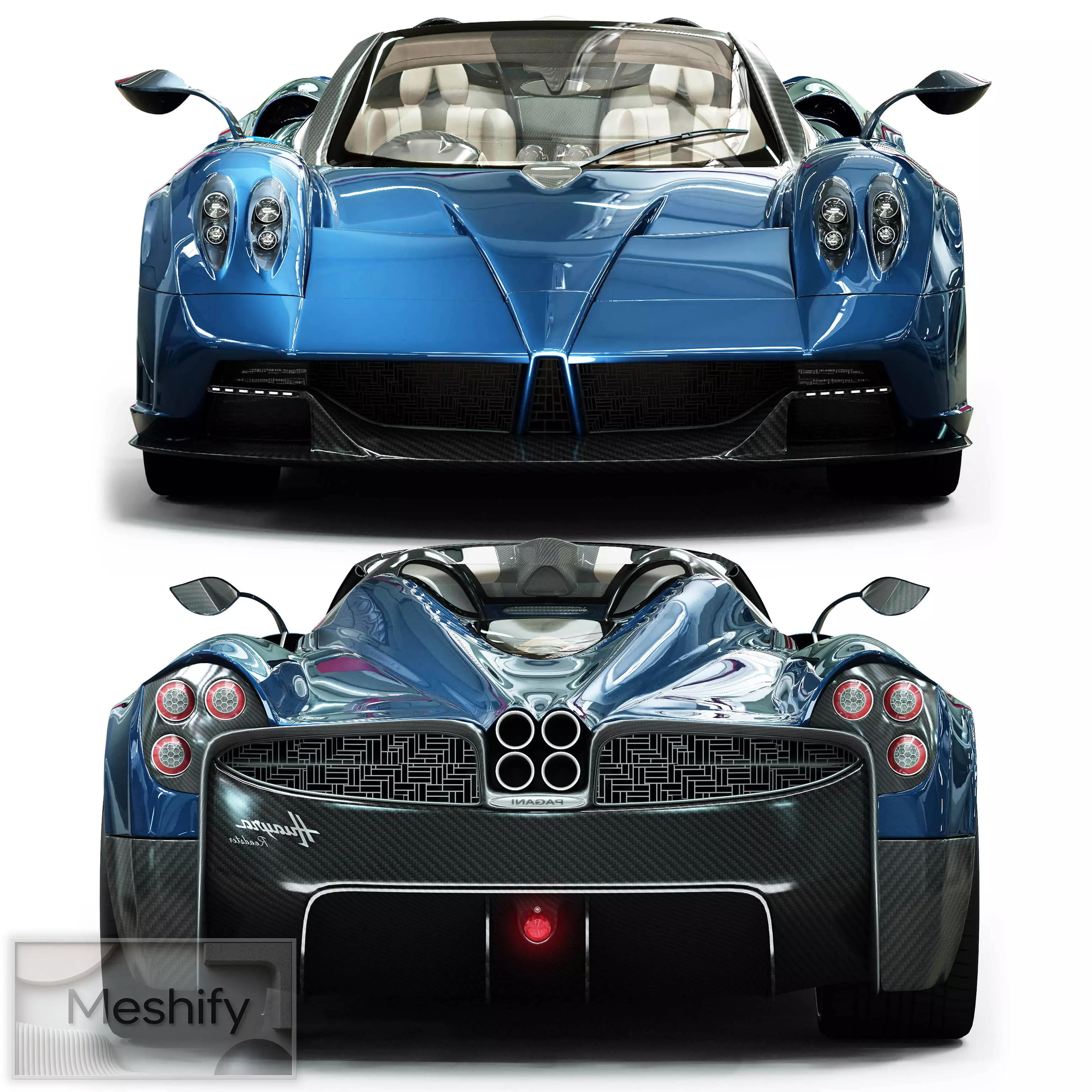 Pagani Sports Car 3D model
