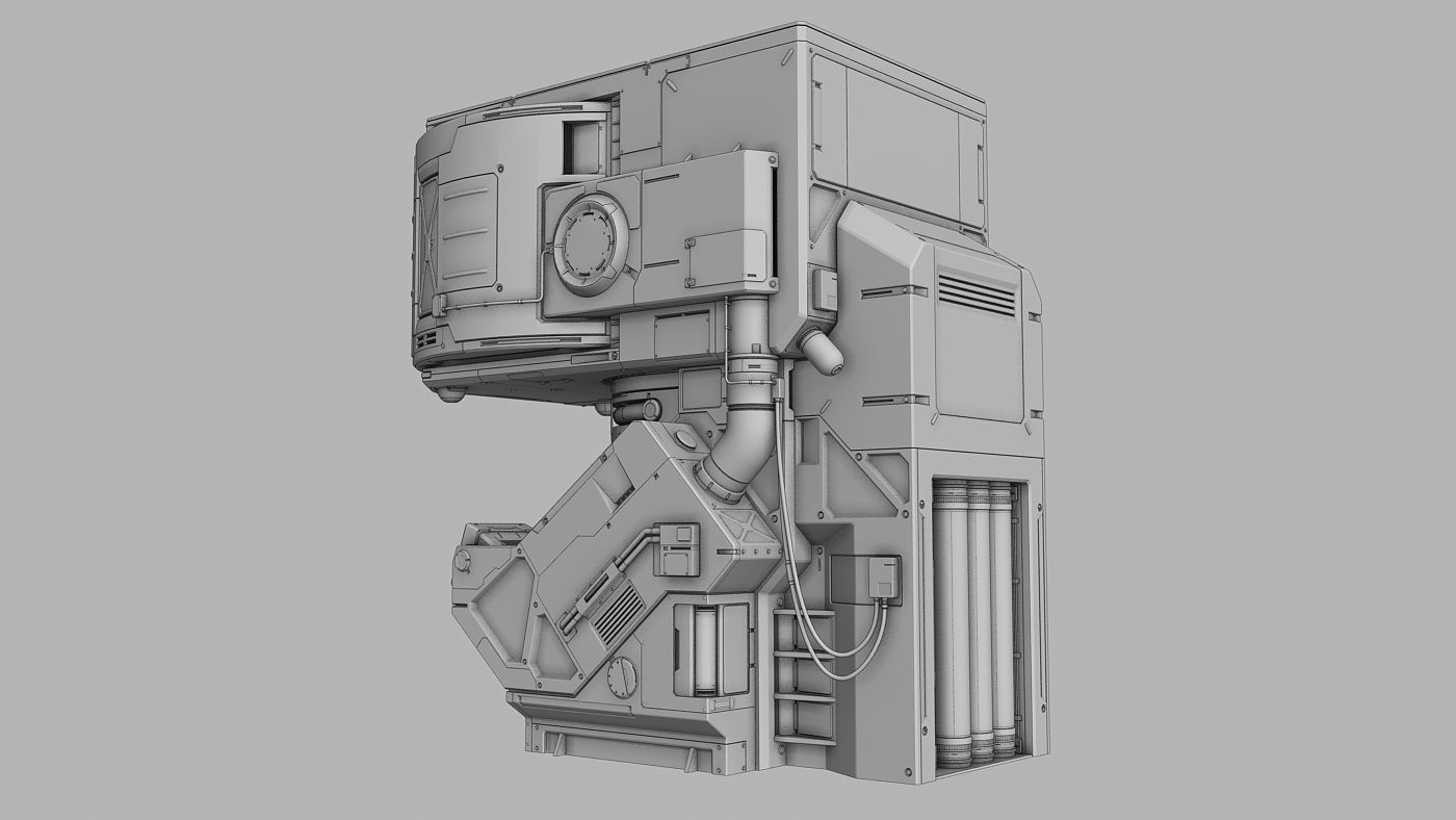 Sci-Fi element 3 3D model_3