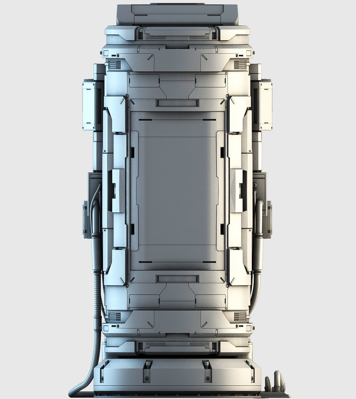 Sci-Fi Elements 3D model_4