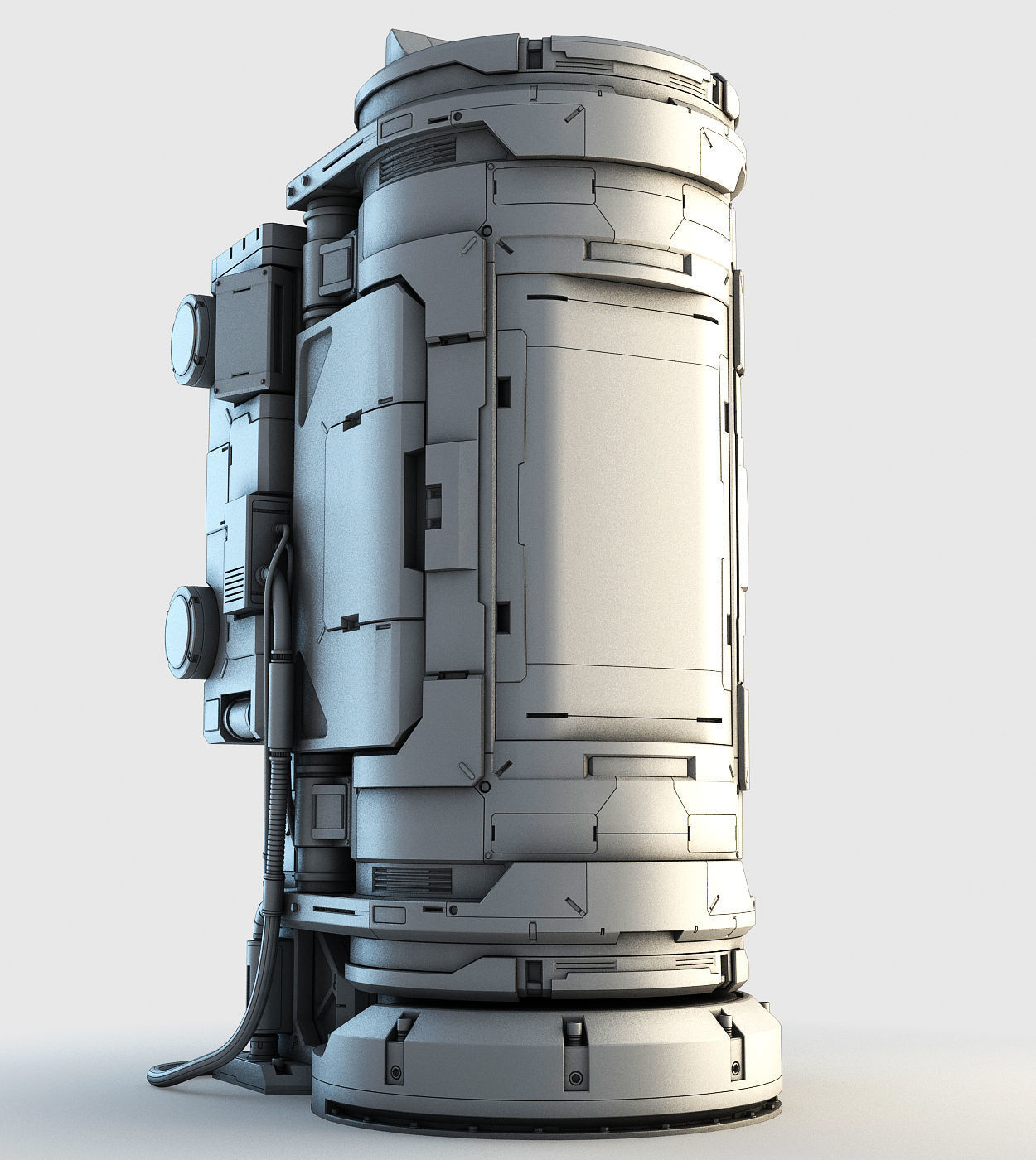 Sci-Fi Elements 3D model_2