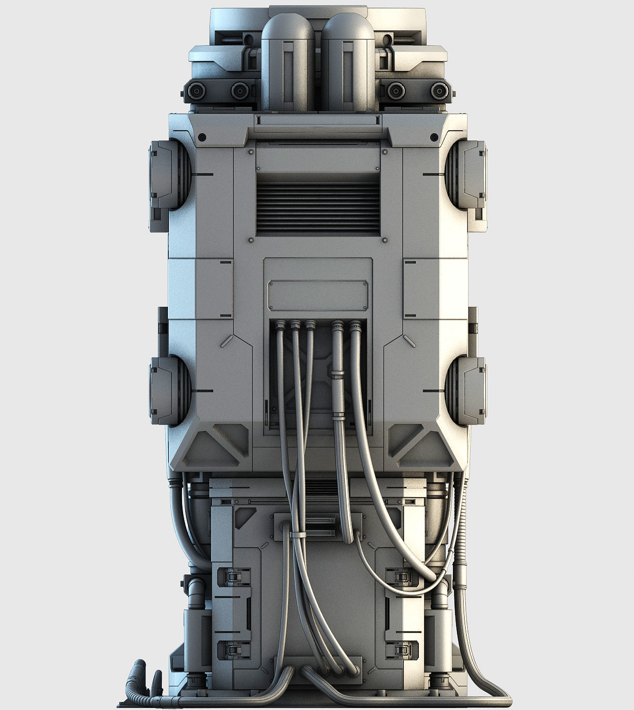 Sci-Fi Elements 3D model_7