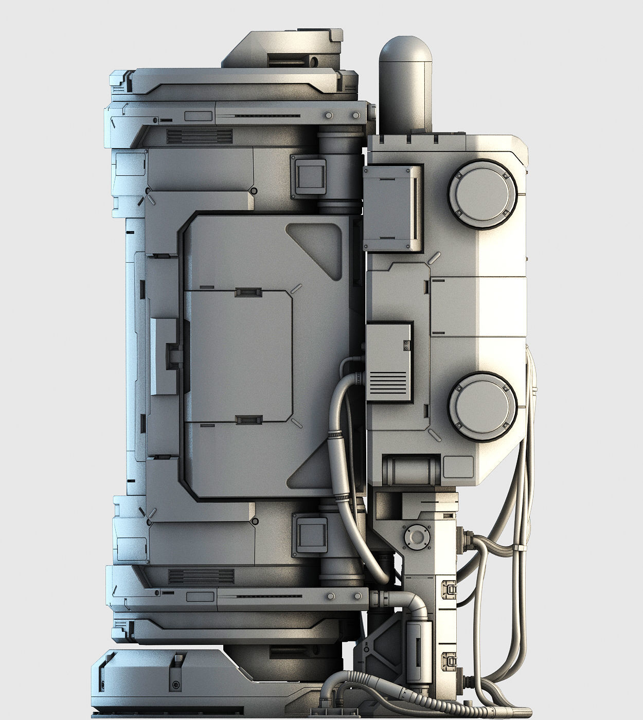 Sci-Fi Elements 3D model_5