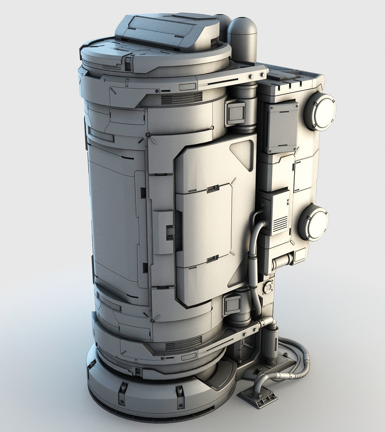 Sci-Fi Elements 3D model_3