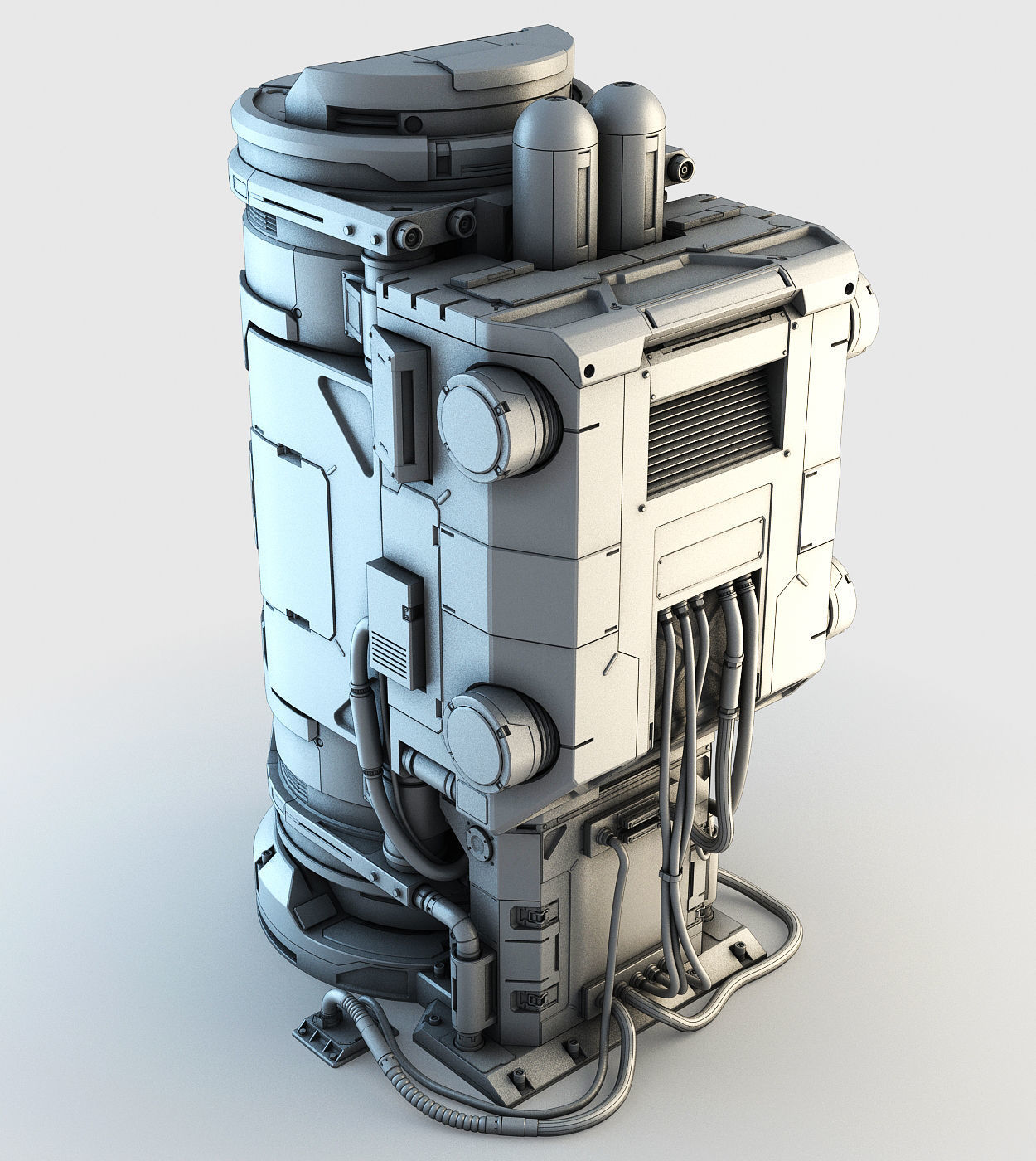 Sci-Fi Elements 3D model_6