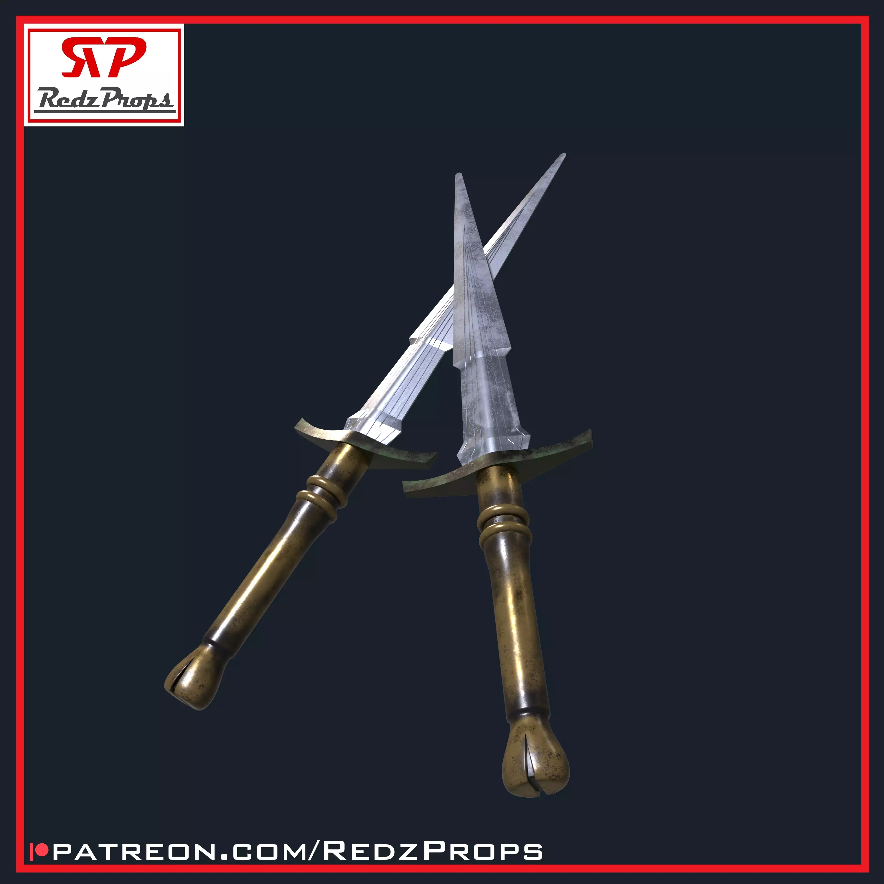 Loki Dagger 2021 Cosplay Prop 3D print model