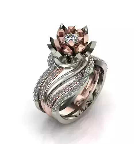 Wedding ring fashion jewelry design