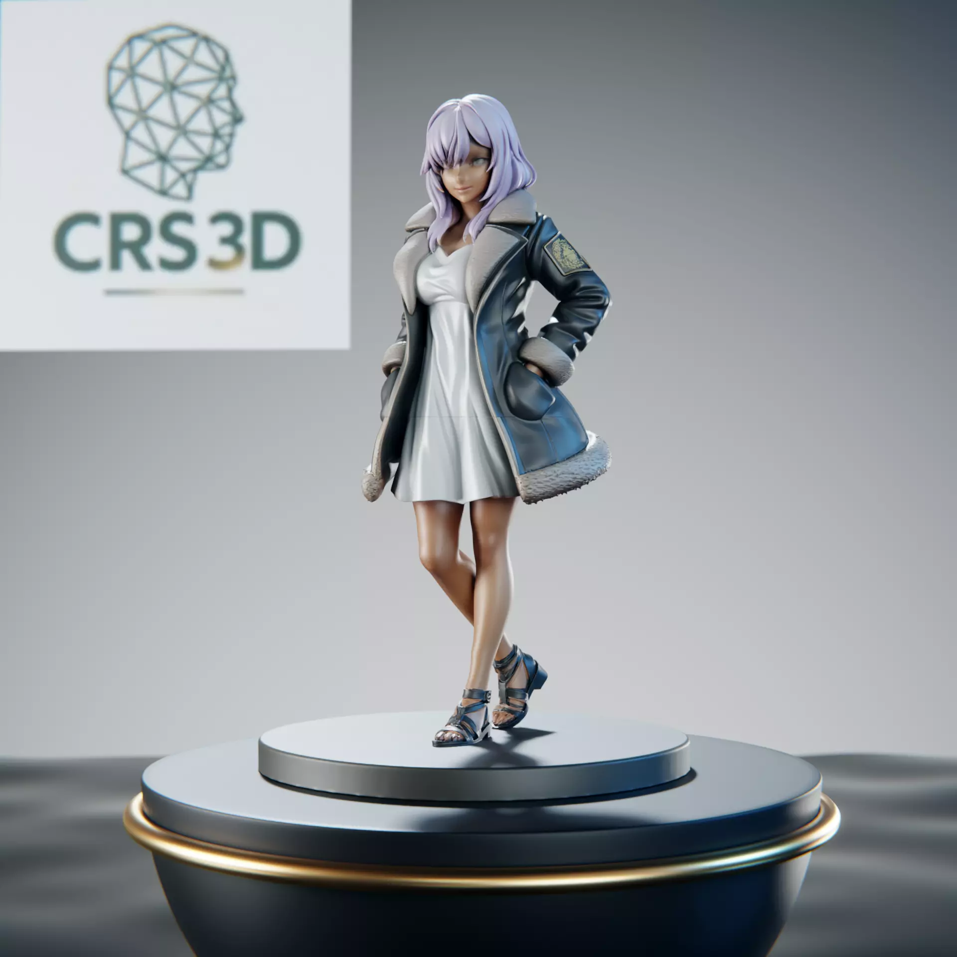 Princess Hibana Fire Force Special Company 5 Captain 3D print model