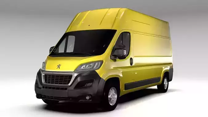 Peugeot Boxer Van L3H3 2017 3D model