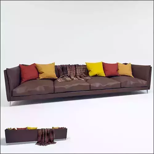 Leather sofa