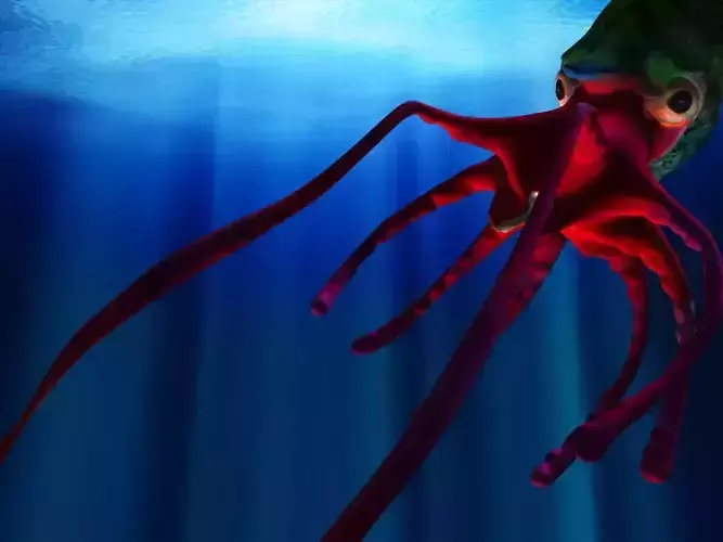 Giant Monster Squid
