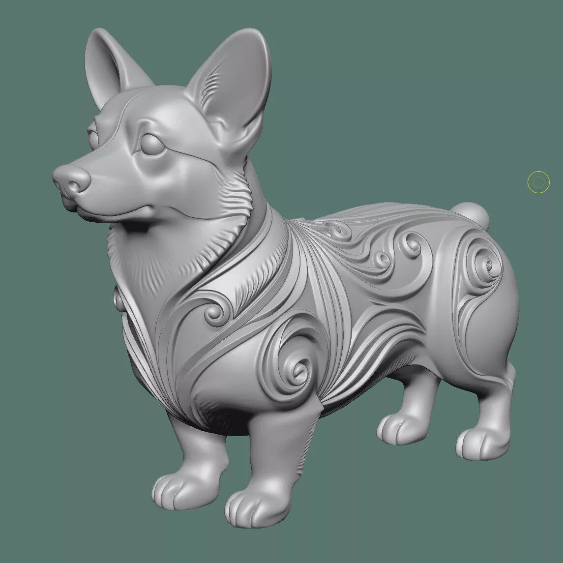 Corgi 3D print model