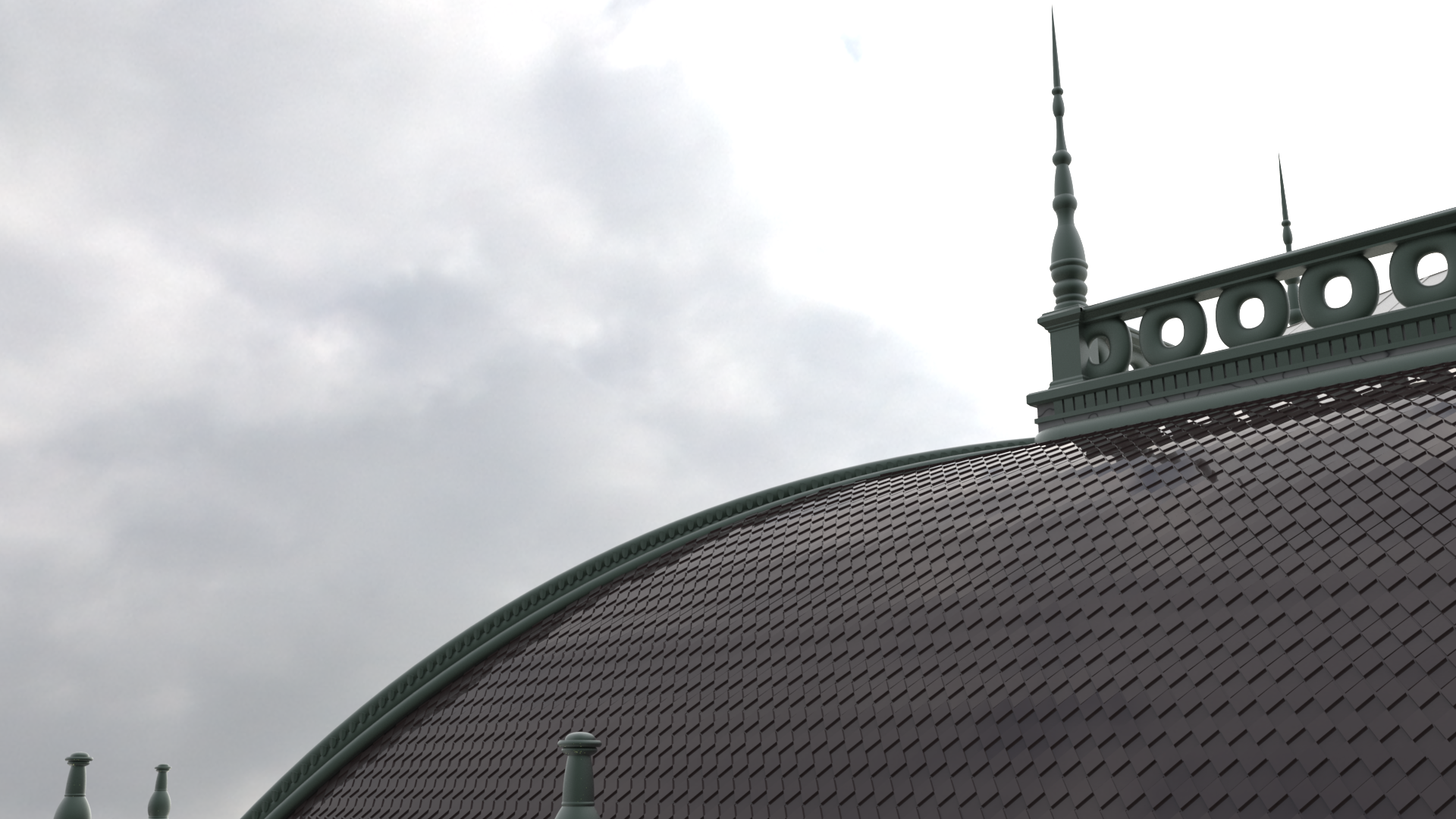 19th Century Building WIP 3D model_11