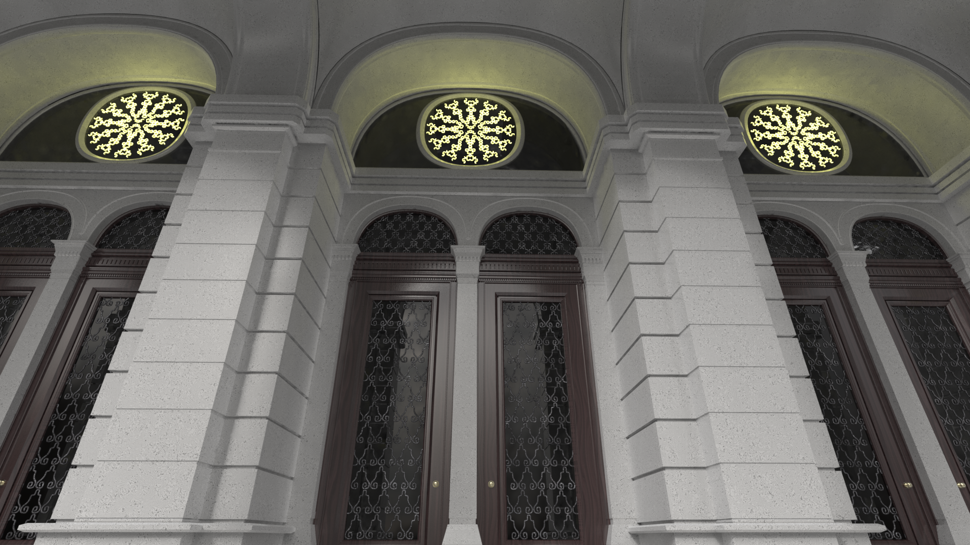 19th Century Building WIP 3D model_9