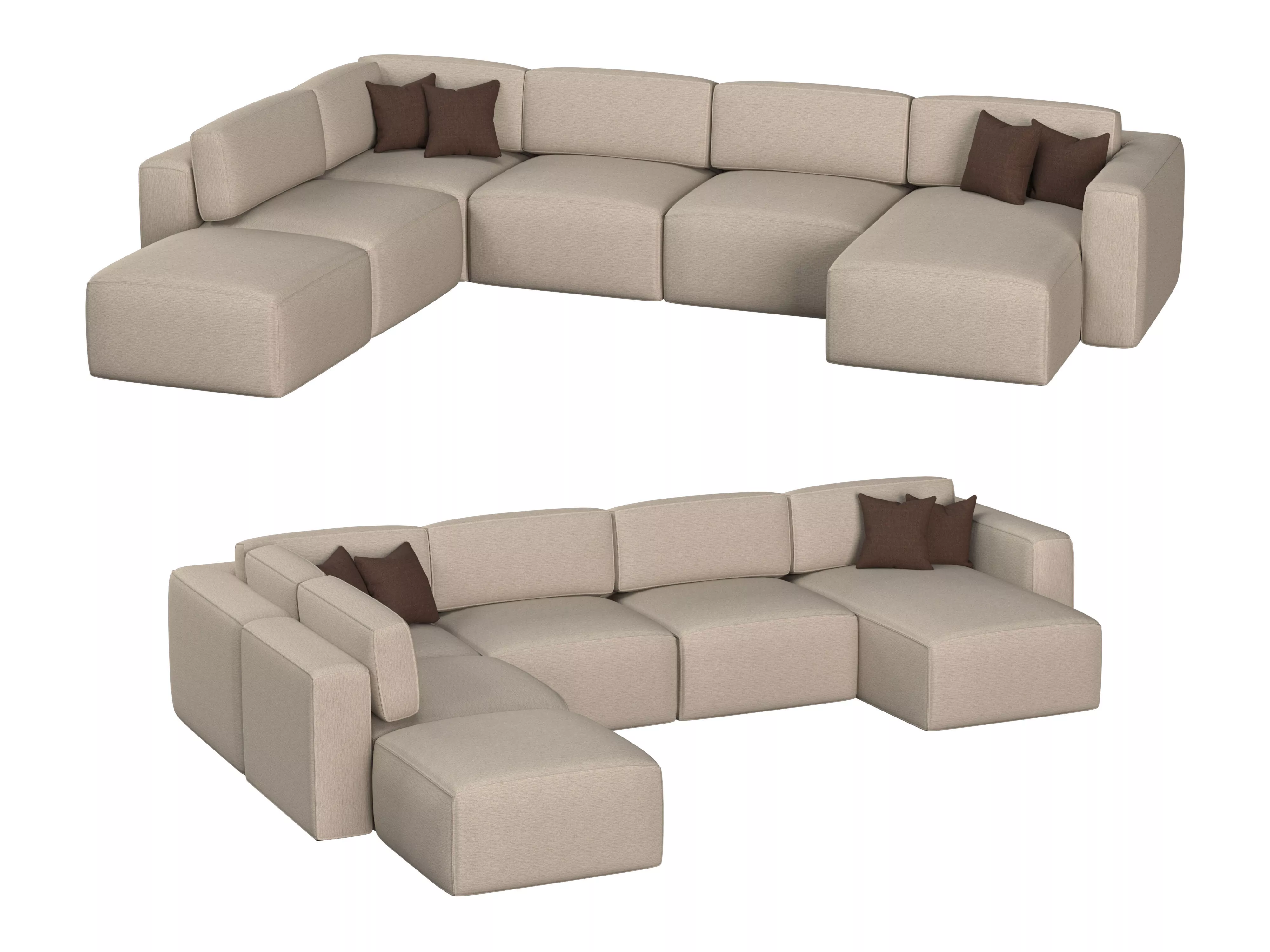Modern Modular Sofa 3D model